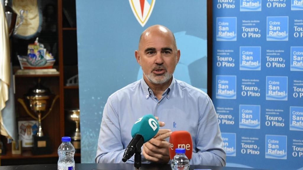 Antonio Quinteiro, expresidente del Compostela.