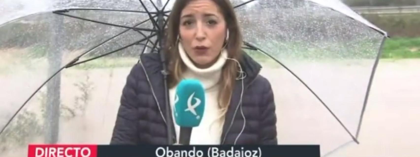La reacción viral de una reportera extremeña al acabar un 