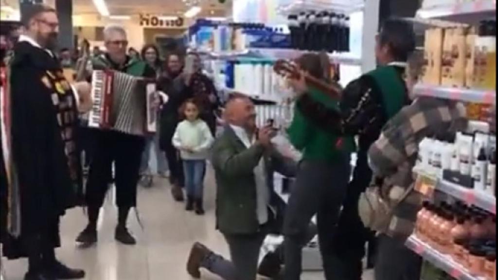 Captura del vídeo que se ha hecho viral.