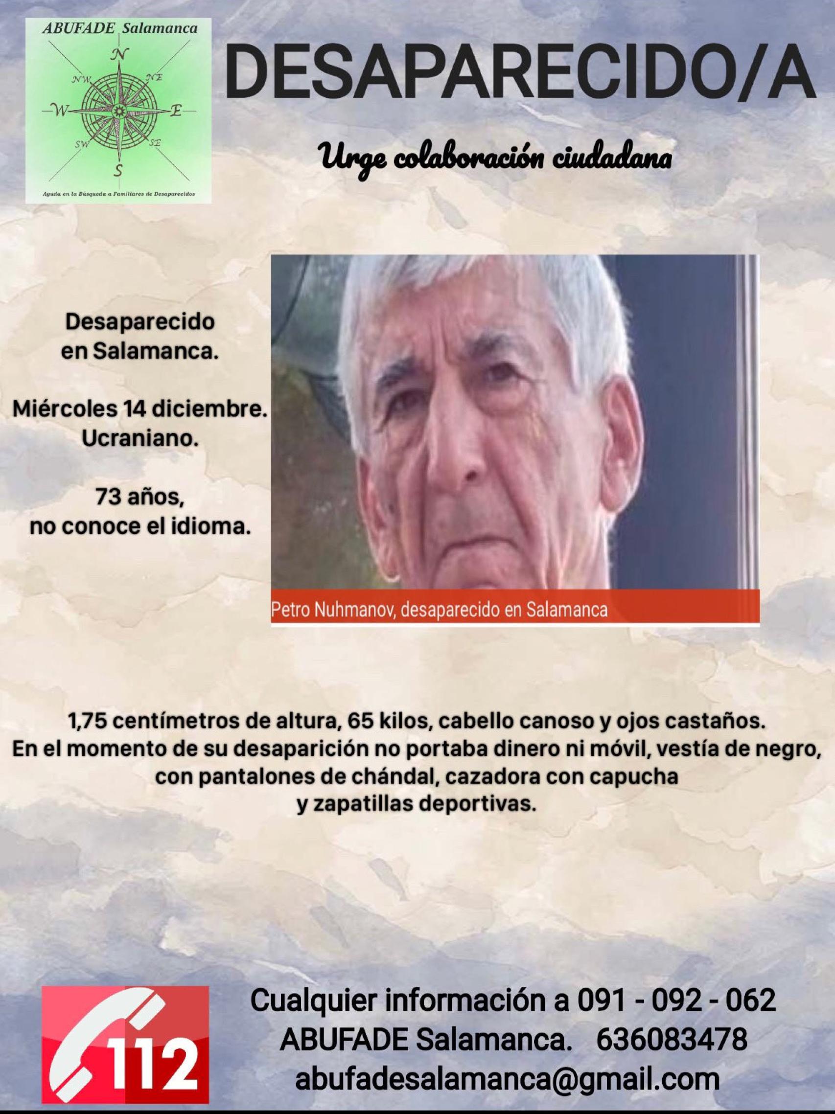 Buscan a un refugiado ucraniano de