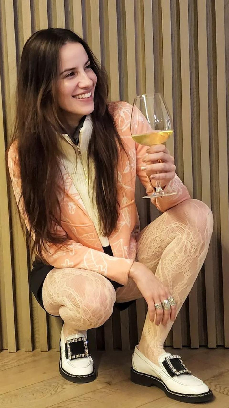 La actriz que da vida a Gaviota en 'Café con aroma de mujer' posando en sus redes sociales.