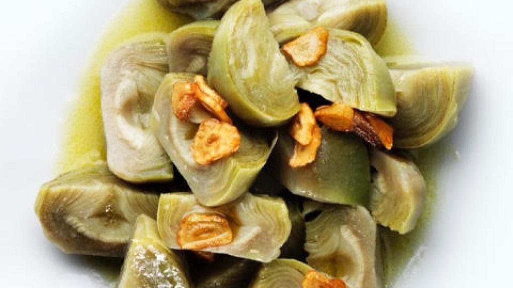 Las alcachofas de La Manduca de Azagra.