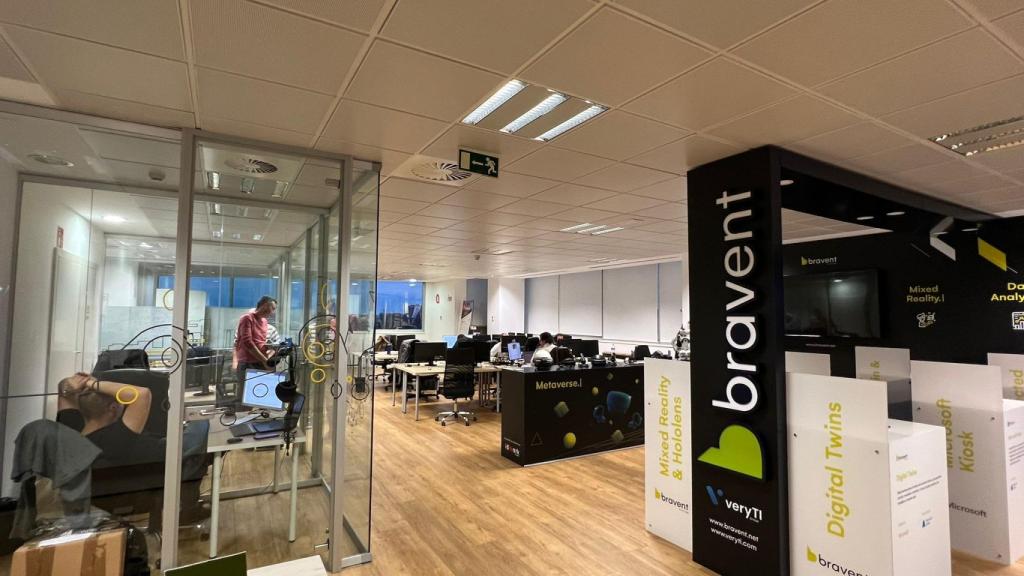 Oficina de Bravent en Madrid.
