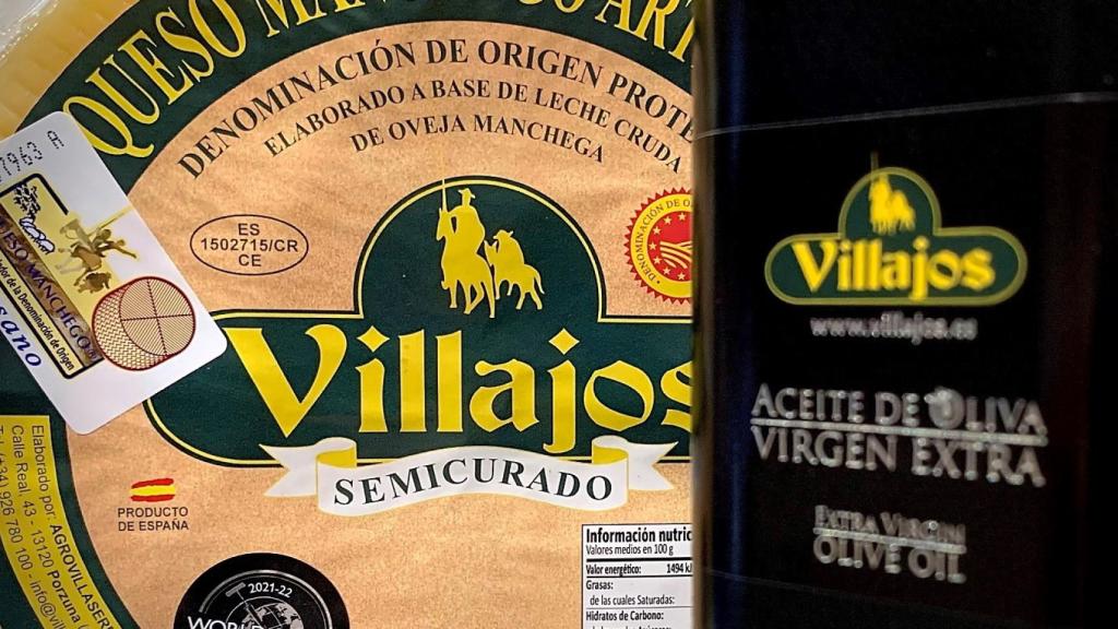 Queso manchego premiado.