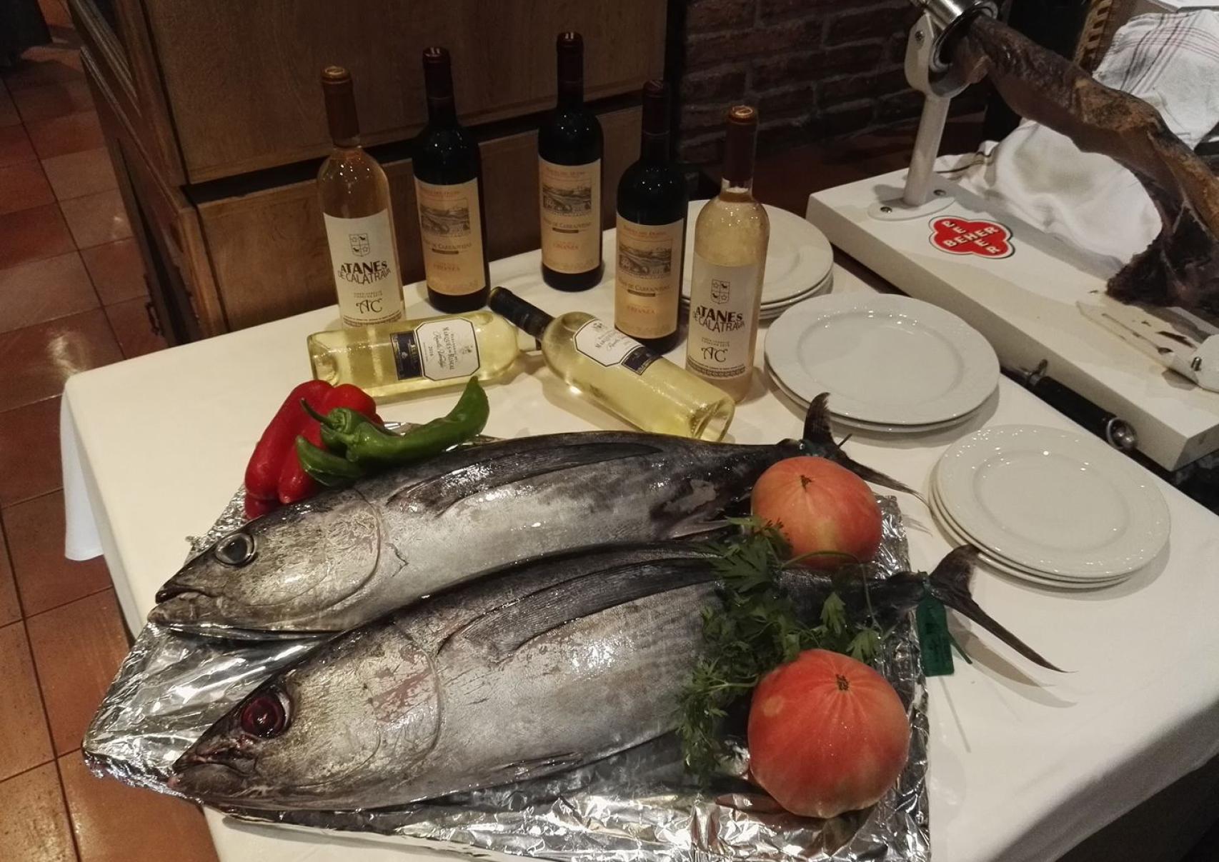 Una muestra del pescado que se ofrece en María.