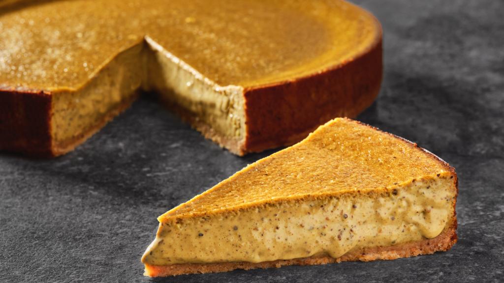 La tarta de queso de pistacho ibérico de Aléx Cordobés.