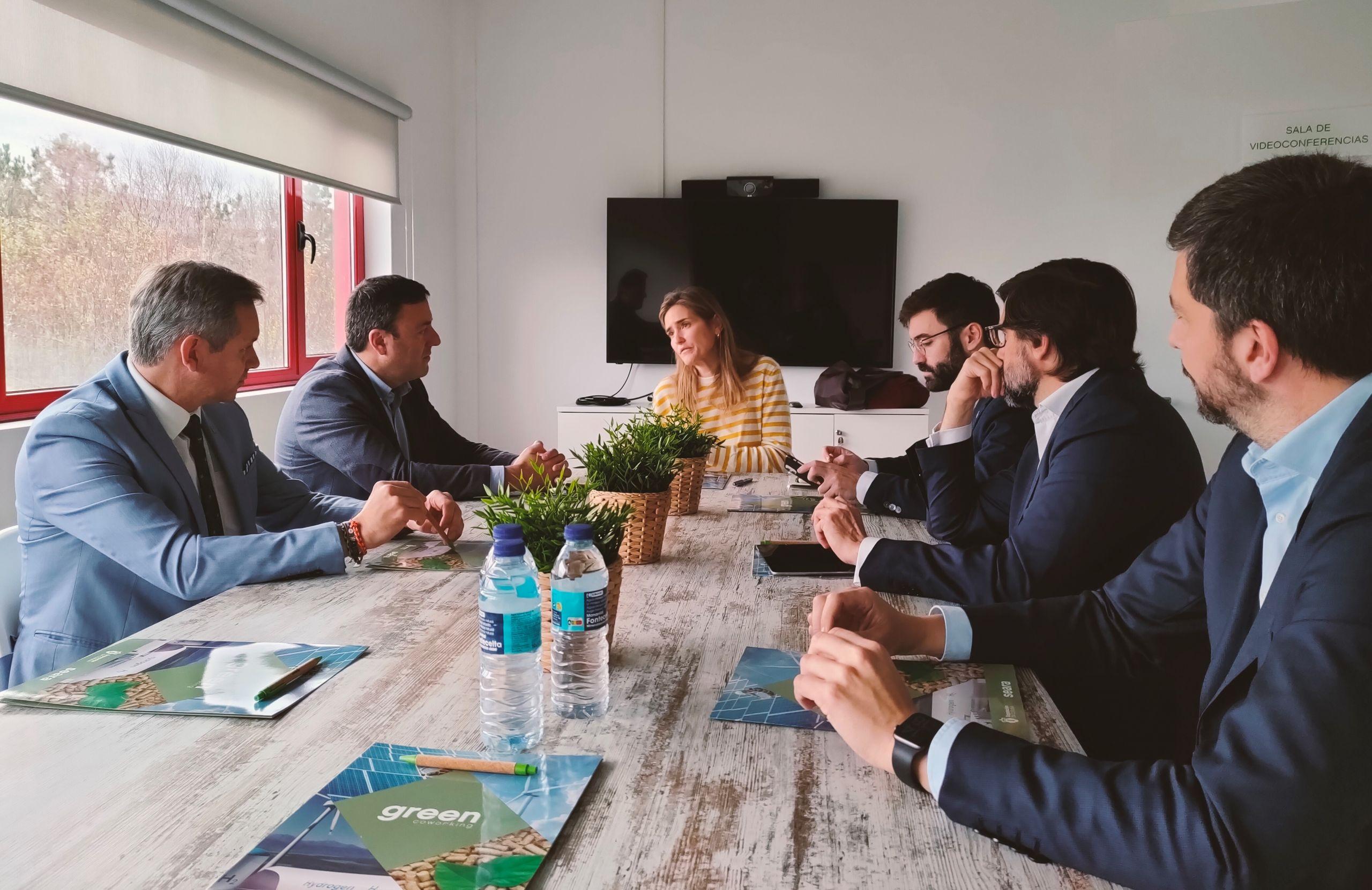 Aagesen presidió la reunión celebrada esta tarde en As Pontes