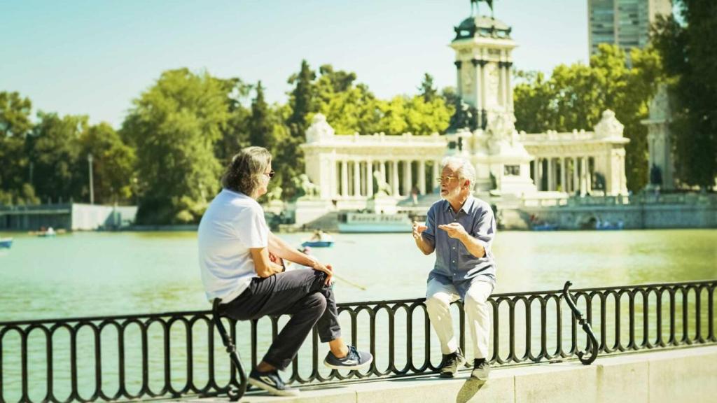 Imagen extraído de la página web de Seminci, de la grabación de 'La soledad del director de fondo'.