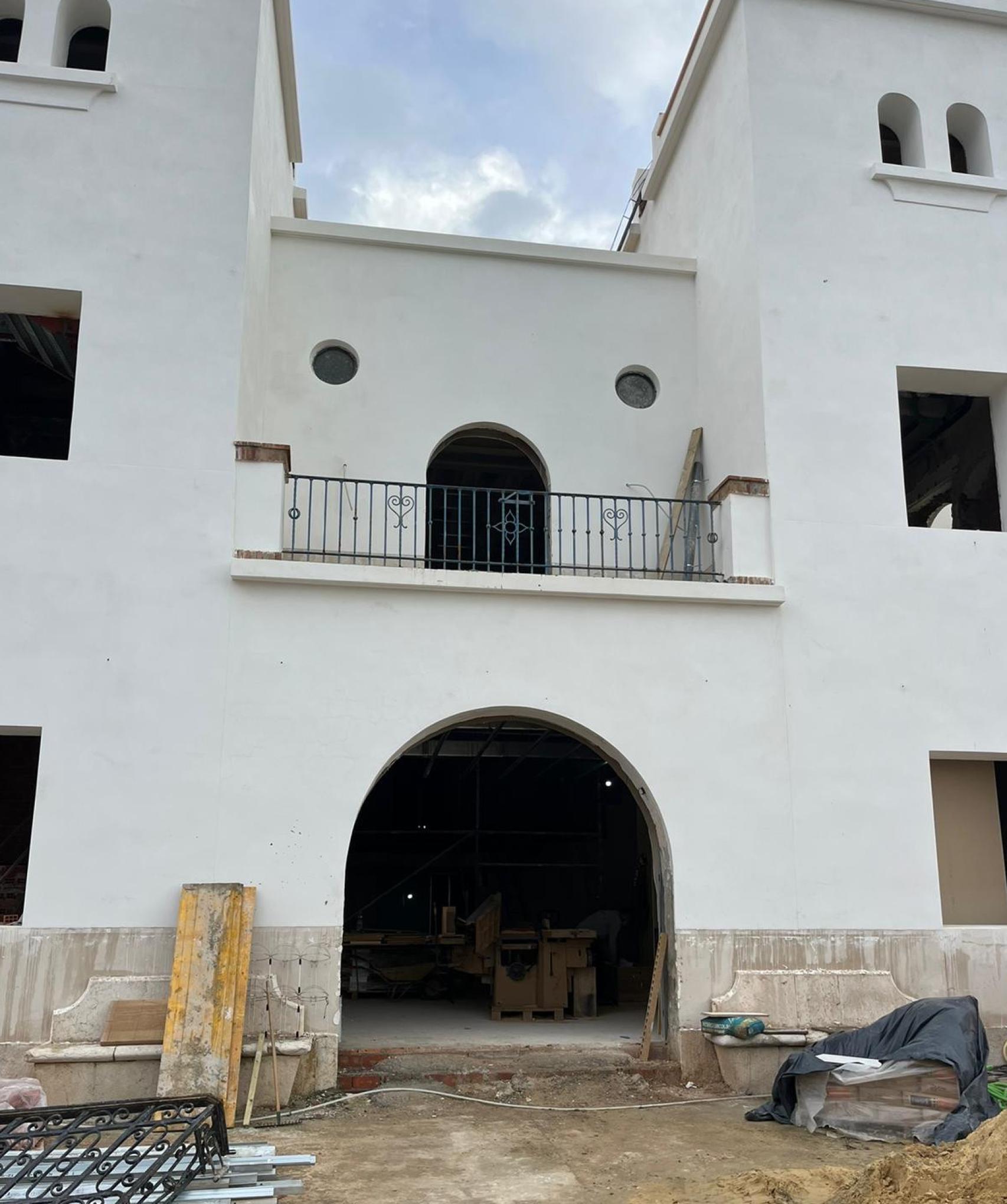 Uno de los accesos al futuro restaurante Trocadero Casa de Botes.