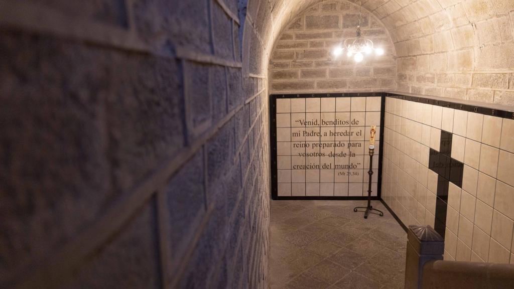El columbario del Santuario de Javier, en Navarra.