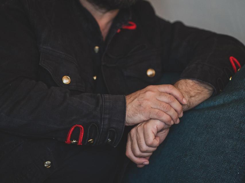 Las manos de Antonio.