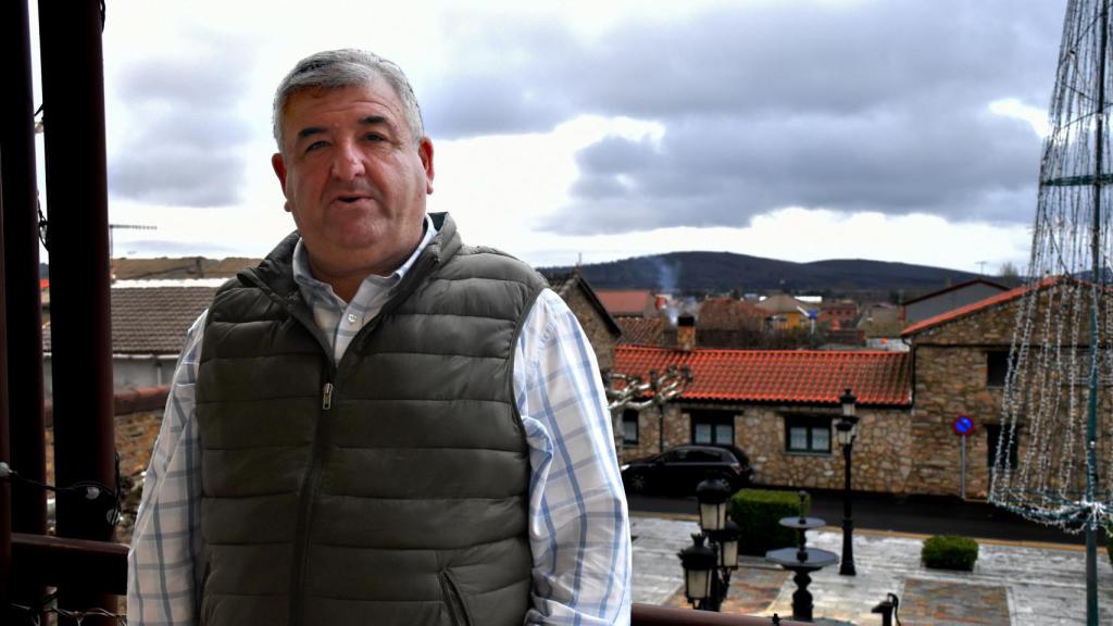 El alcalde de Ferreras de Abajo, Jesús Hernández