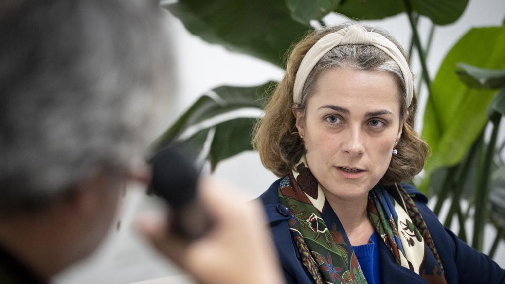 La escritora Sara Mesa. Foto: Javier Carbajal