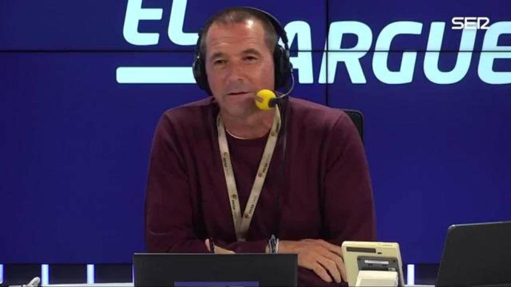 Manu Carreño, director de 'El Larguero' de la SER en una imagen de archivo.
