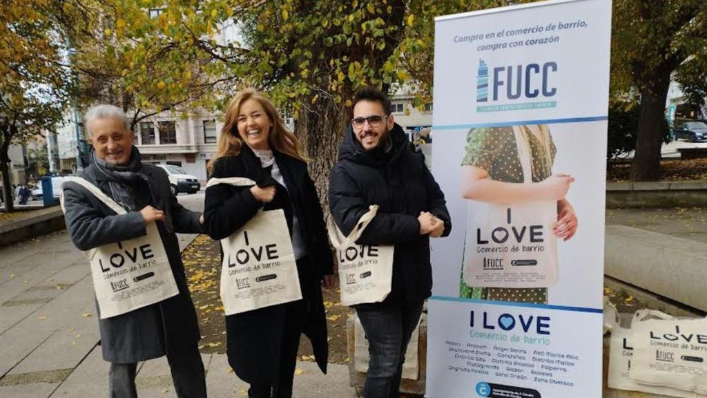 José Luis Boado, Diana Sobral y Abel Caballero.