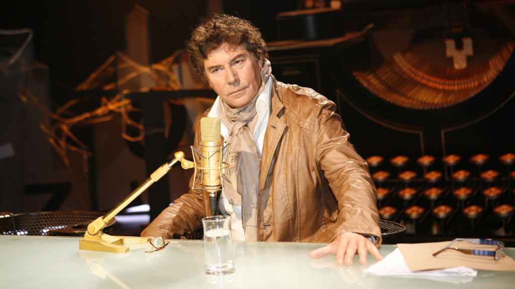 El periodista Jesús Quintero, conocido como 'El loco de la colina'.