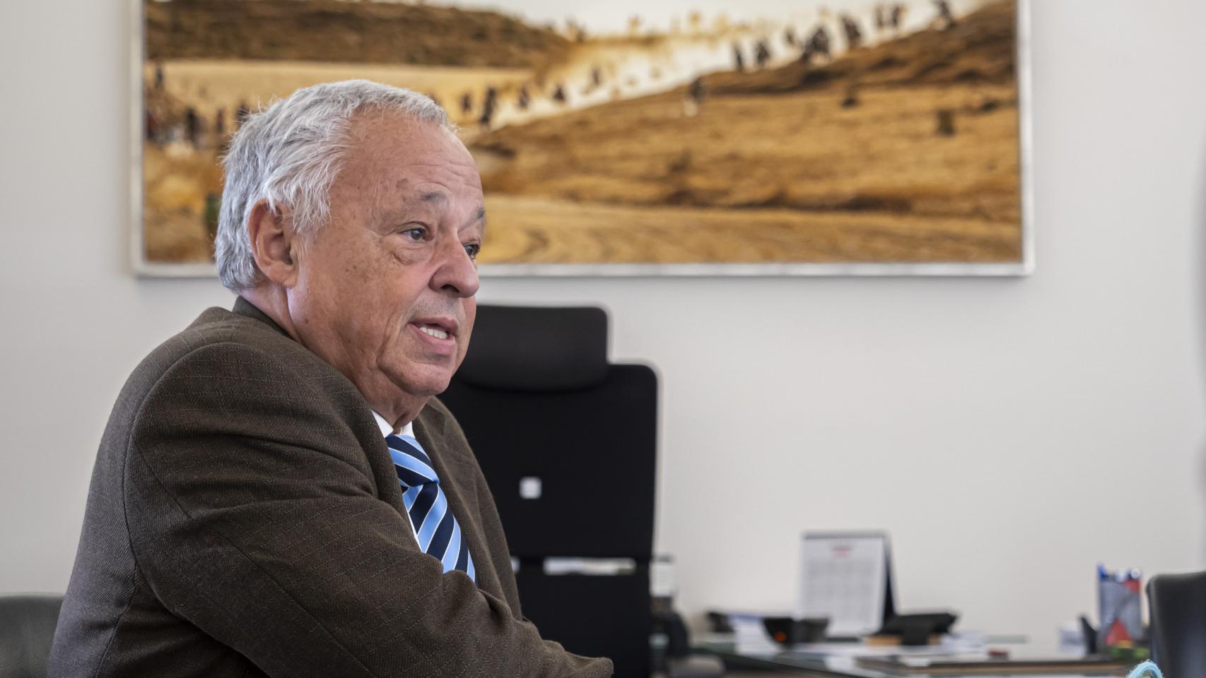 El consejero de Cultura, Turismo y Deporte, Gonzalo Santonja