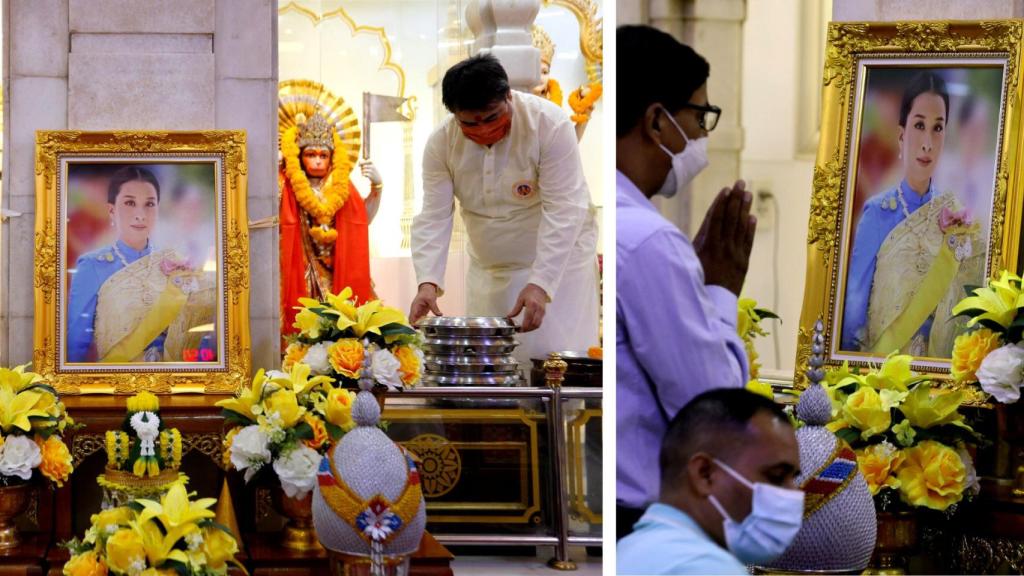 Tailandia reza por la recuperación de la princesa.