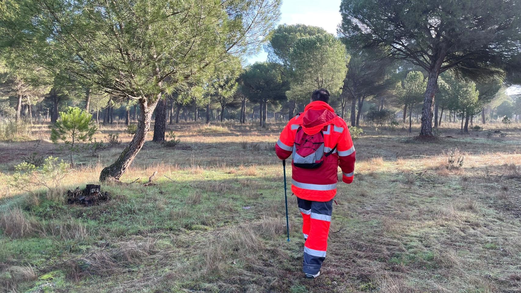 Búsqueda del avión ultraligero en Matilla de los Caños