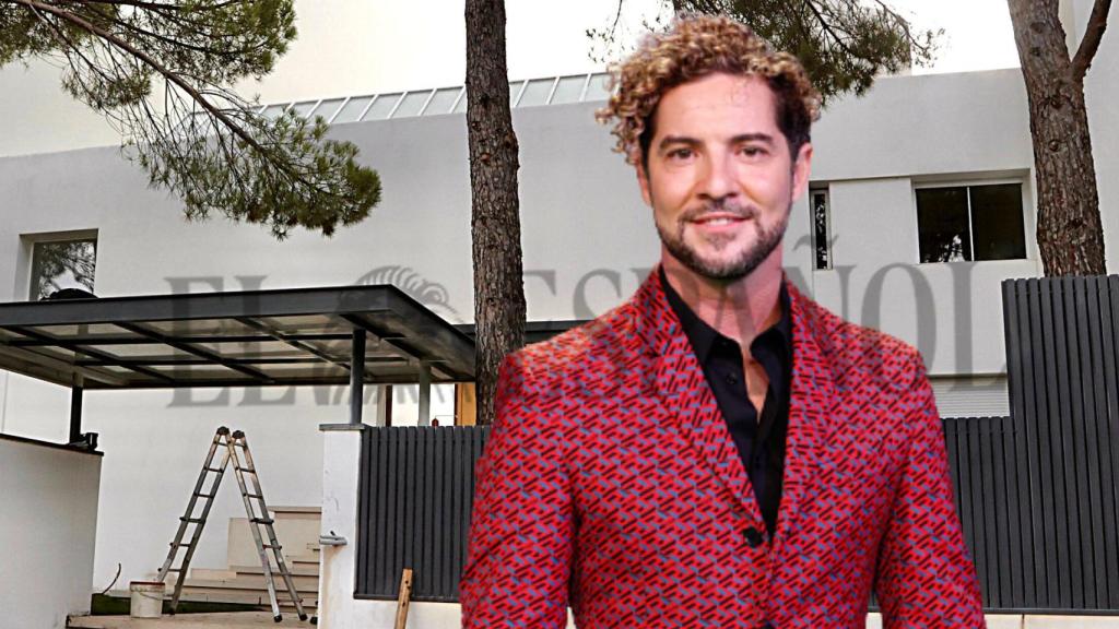 David Bisbal, en un montaje de JALEOS.
