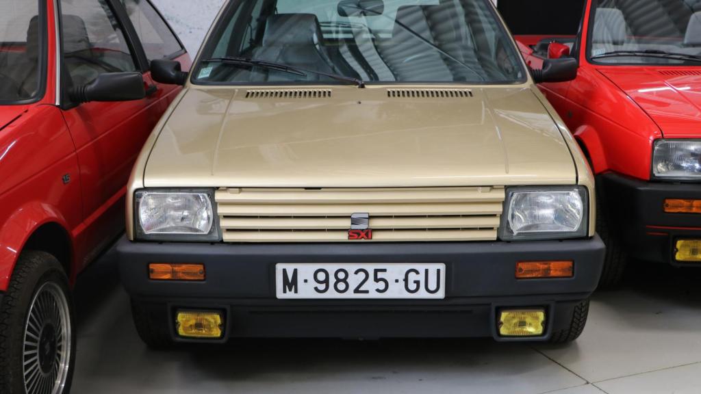 Este Seat Ibiza se lo regalaron a Felipe cuando cumplió los 18 años.