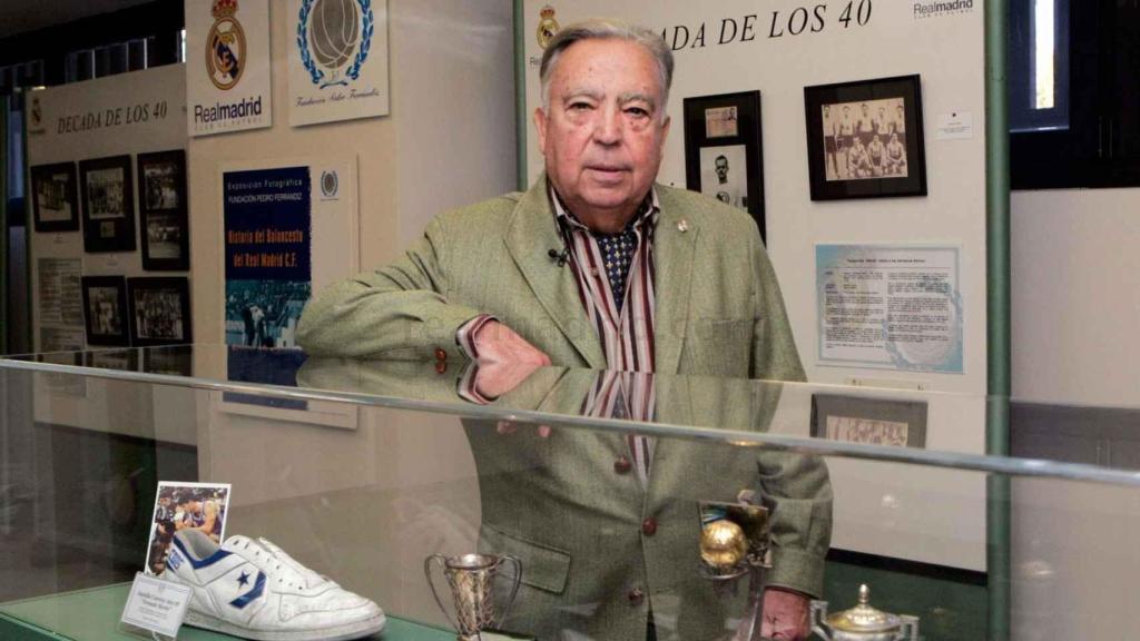 Pedro Ferrándiz, histórico del baloncesto español.