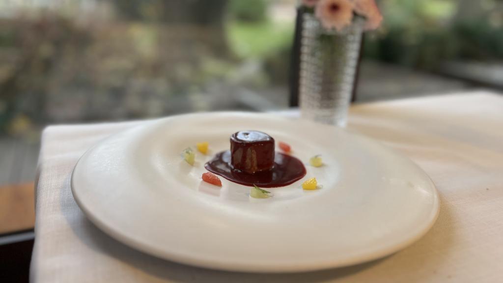 Royal de pato con cítricos