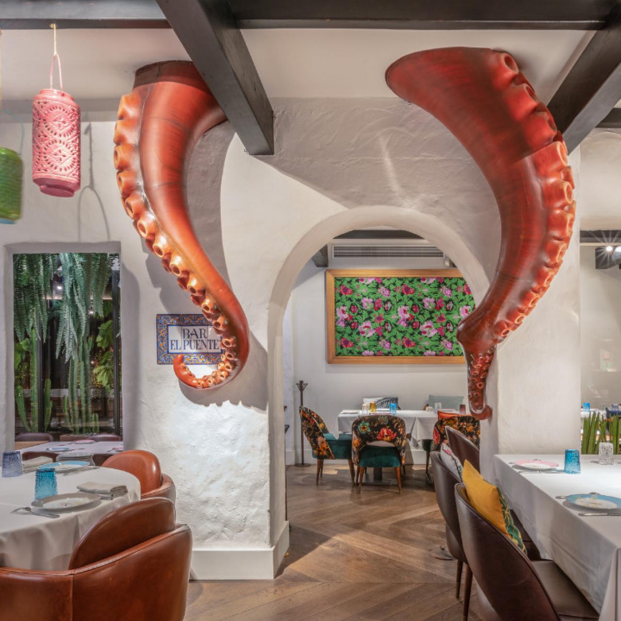 Interior restaurante BIBO Marbella