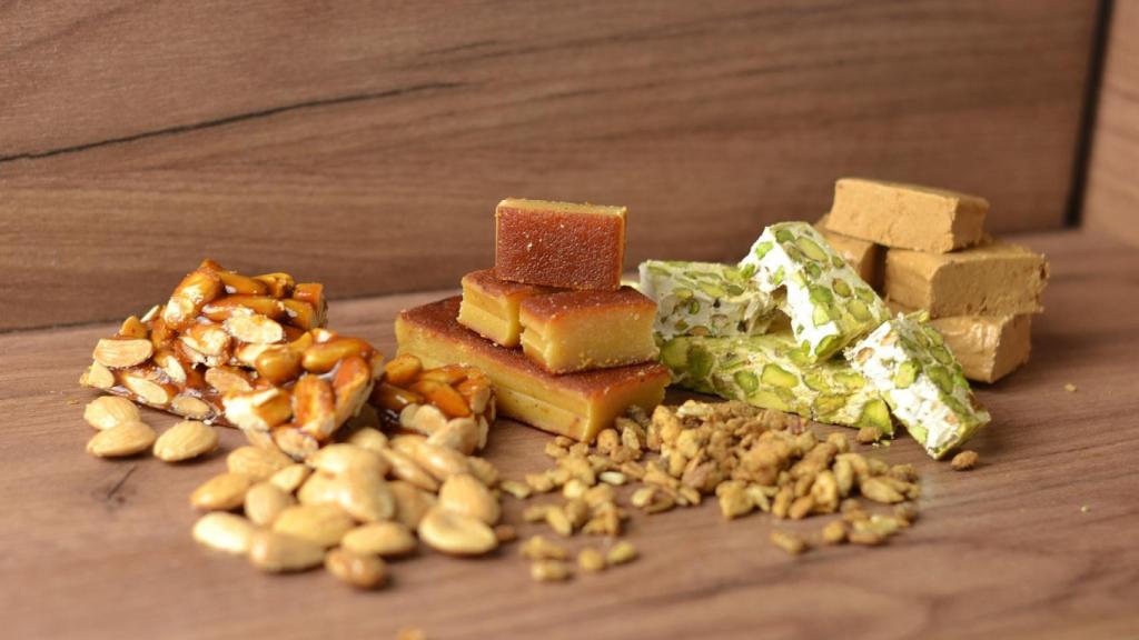 Turrones y dulces de Navidad.