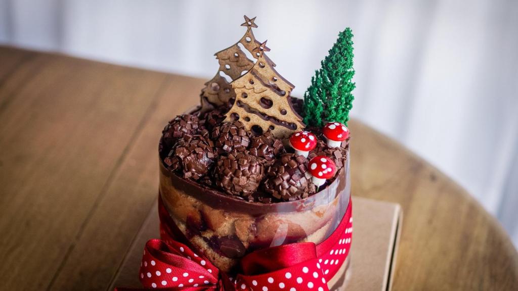 Panettone de Navidad.