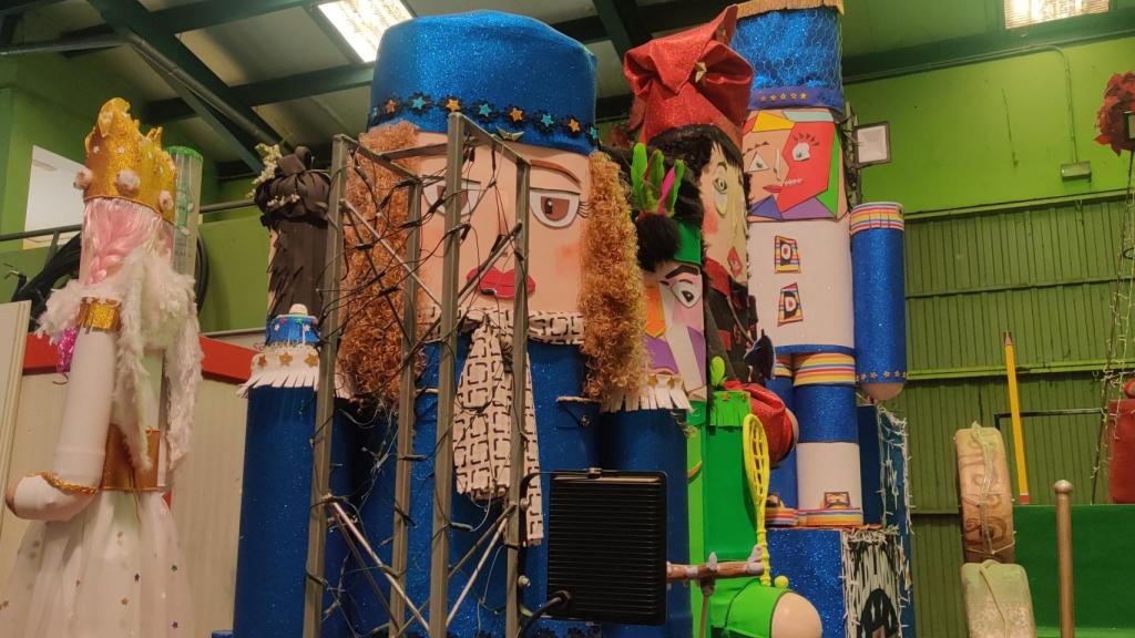 Carroza de Reyes Magos en Santa Marta