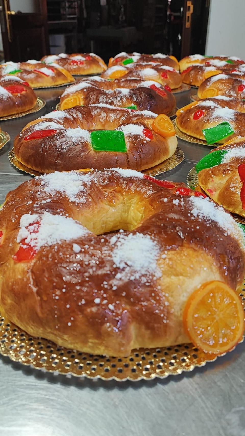 Imagen de los roscones de la Confitería Conrado.