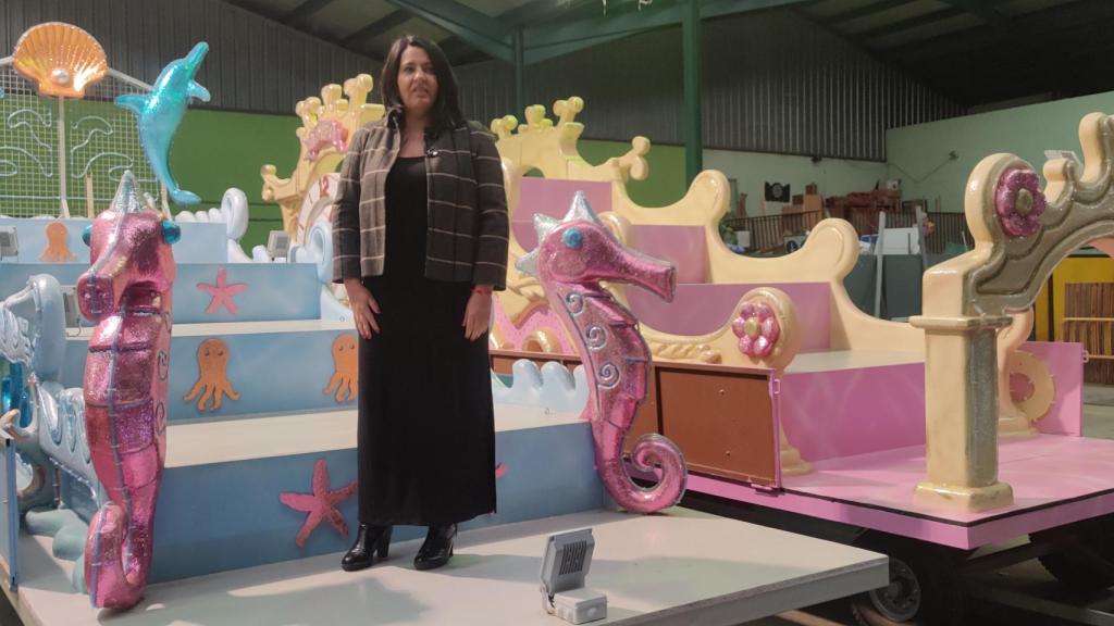 Carroza de Reyes Magos en Santa Marta de Tormes