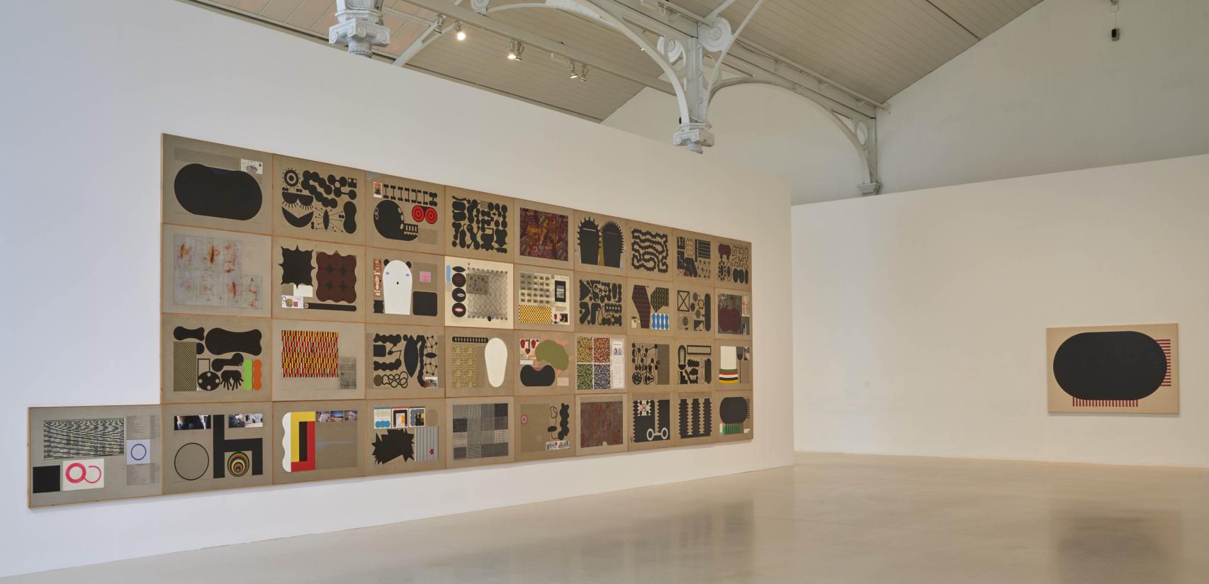 Vista de la exposición de Néstor Sanmiguel Diest en el Palacio de Velázquez. Foto: Joaquín Cortés/Román Lores