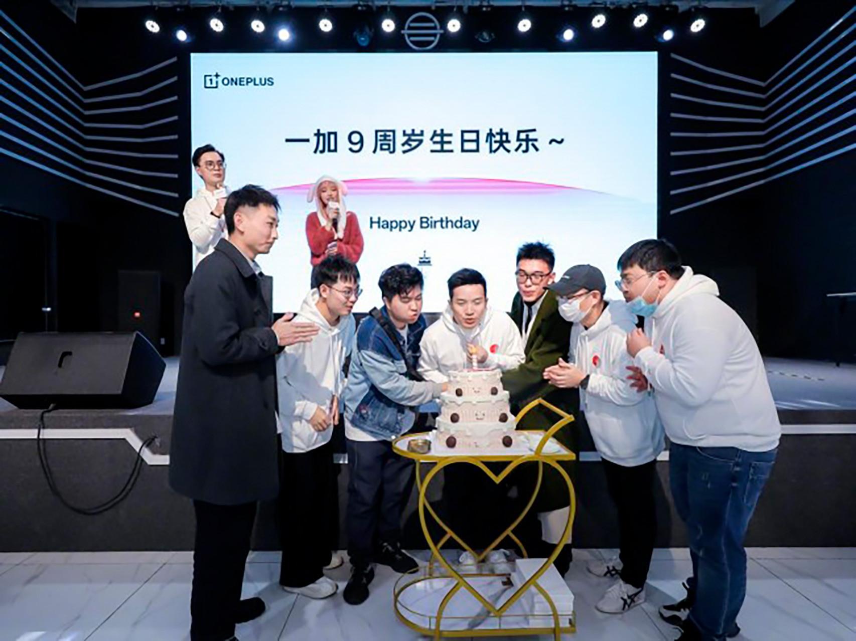 OnePlus en su celebración del noveno aniversario