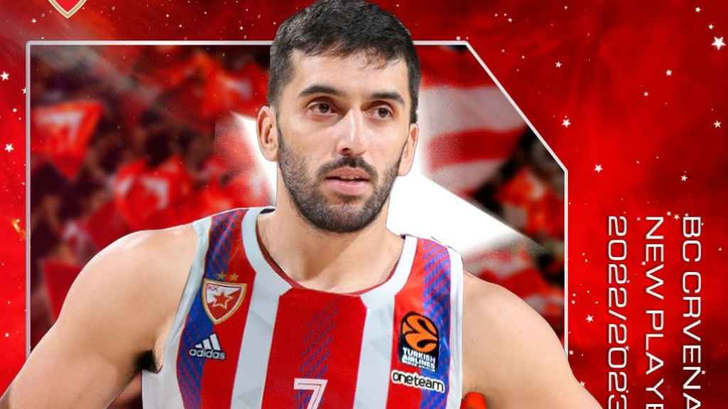 Campazzo, nuevo jugador del Estrella Roja.