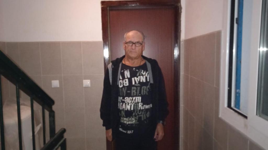 José María, en su casa.