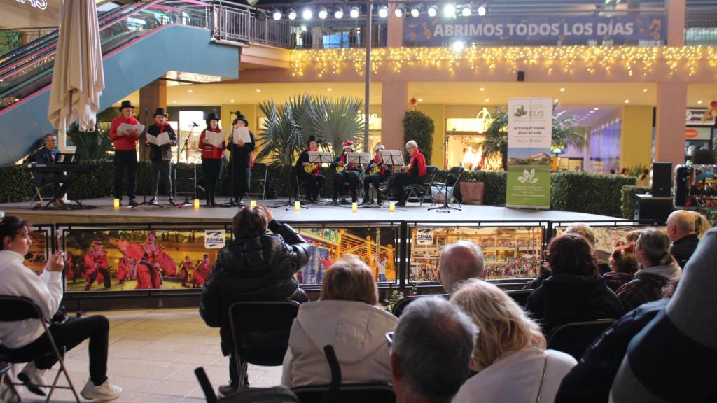 Un momento del concierto.