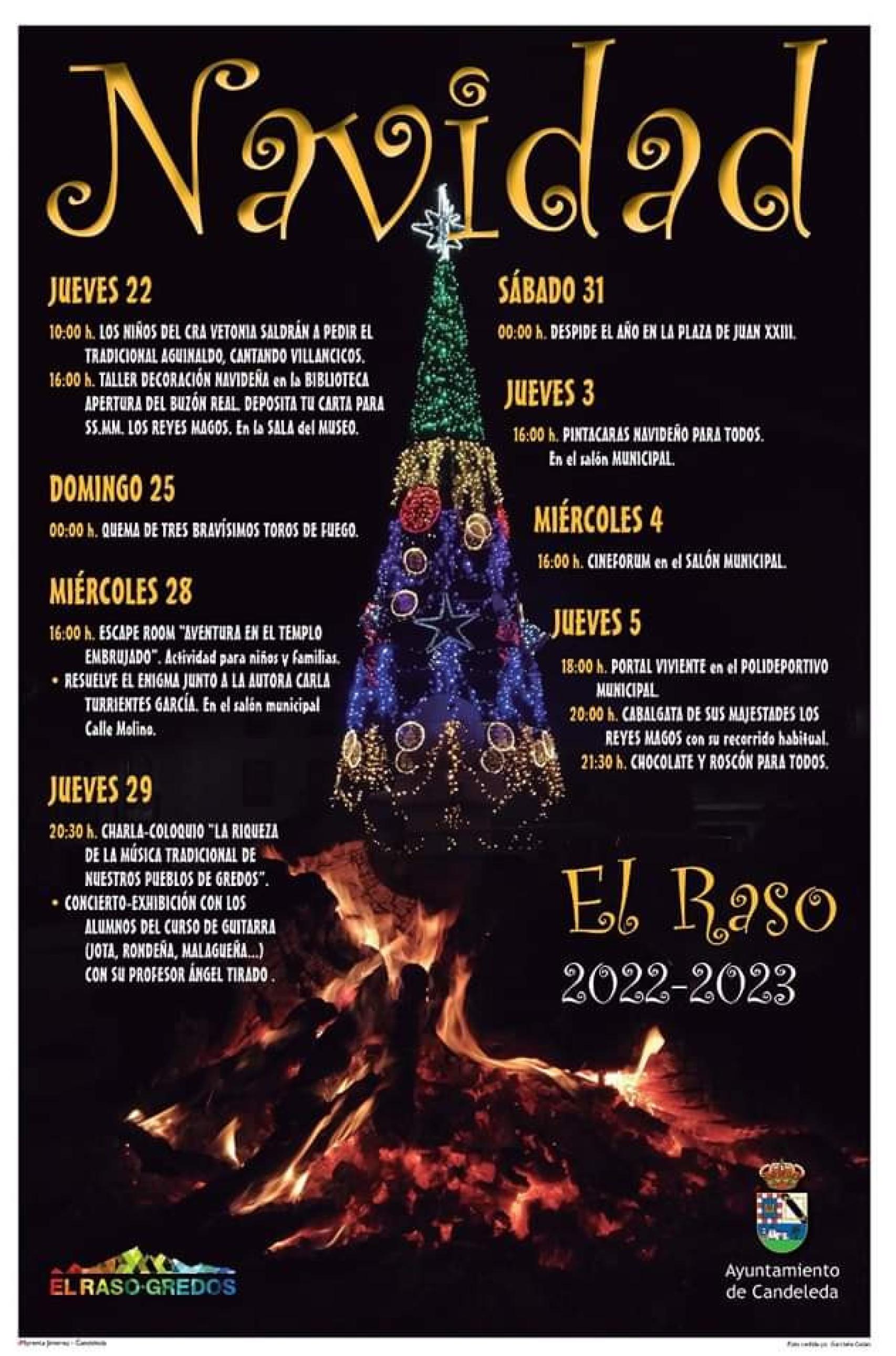 Actividades de El Raso Navidad 2022