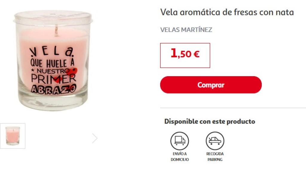 Vela aromática.
