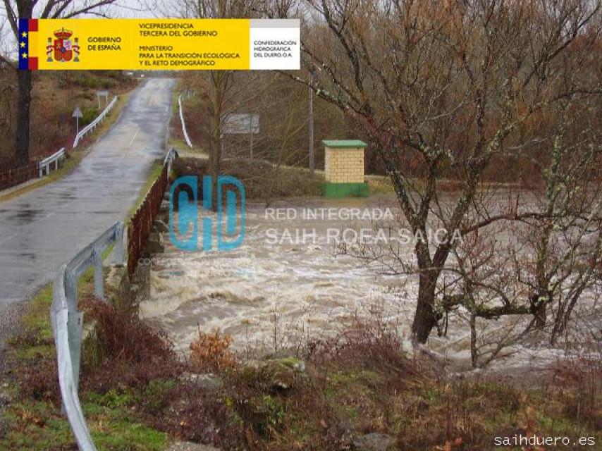 El río Negro en Santa Eulalia.