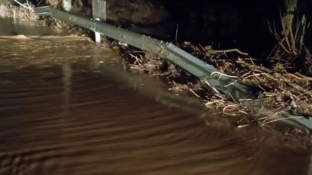 Carretera de Guarrate a El Pego
