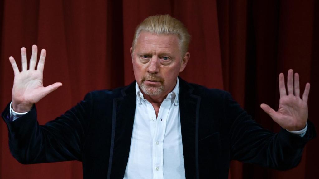 El extenista Boris Becker