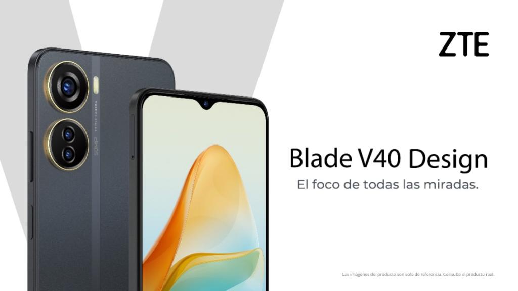 Nuevo ZTE Blade V40 Design: un móvil barato y muy bonito