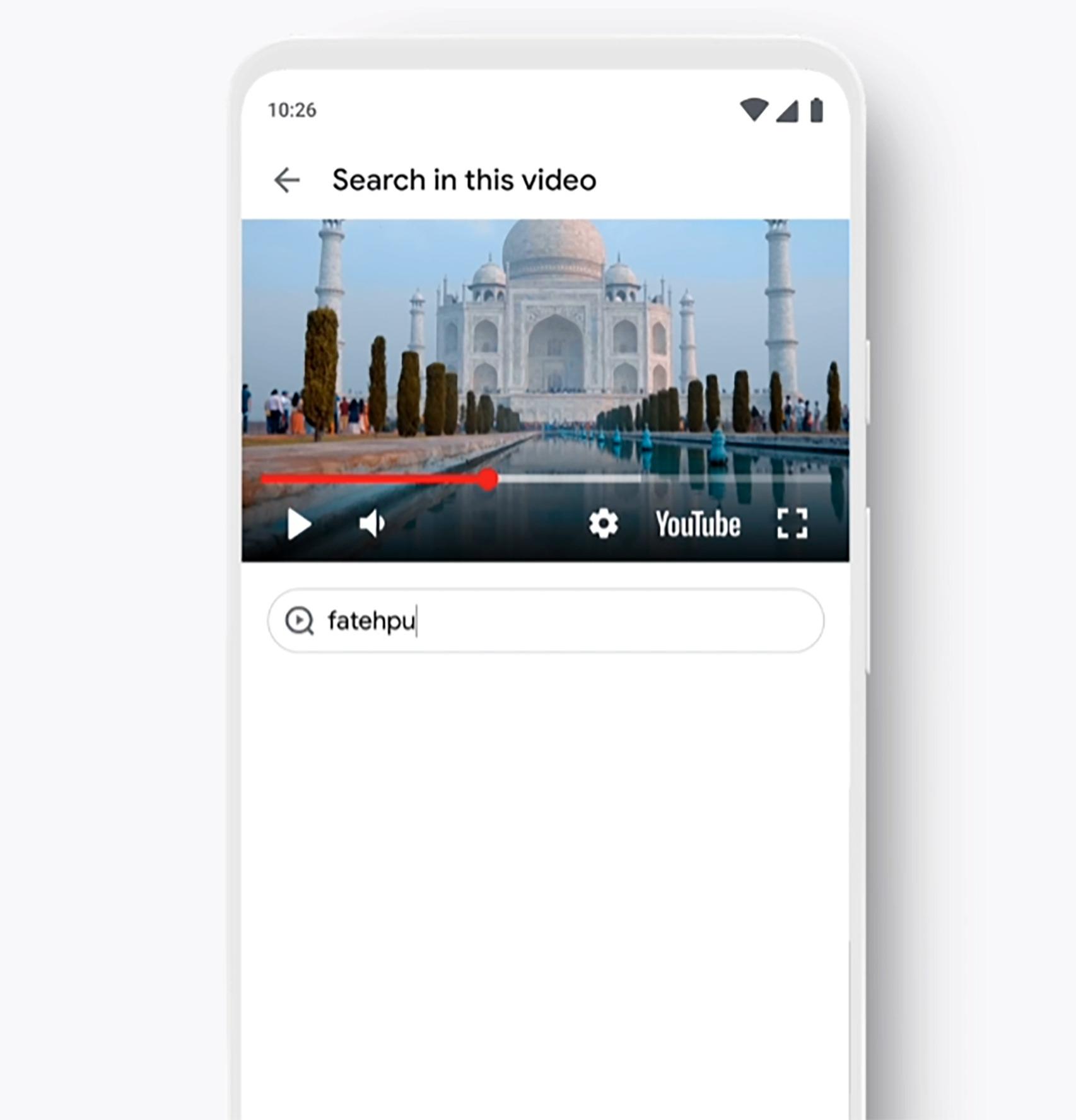 Búsquedas en vídeo