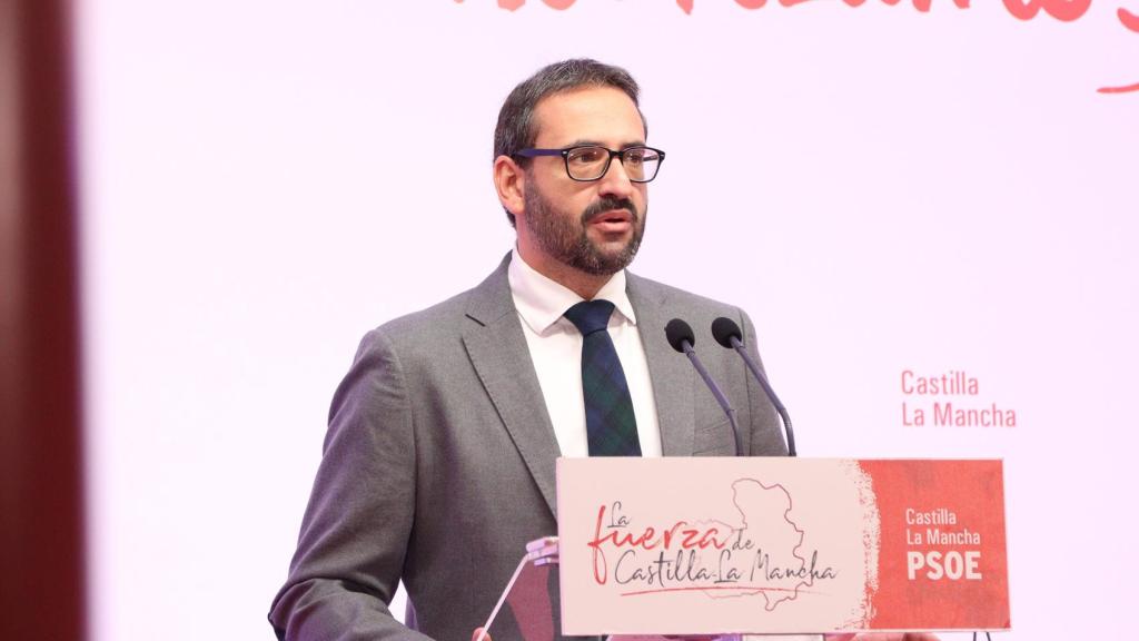 Sergio Gutiérrez, secretario de Organización del PSOE de Castilla-La Mancha. Foto: PSOE.