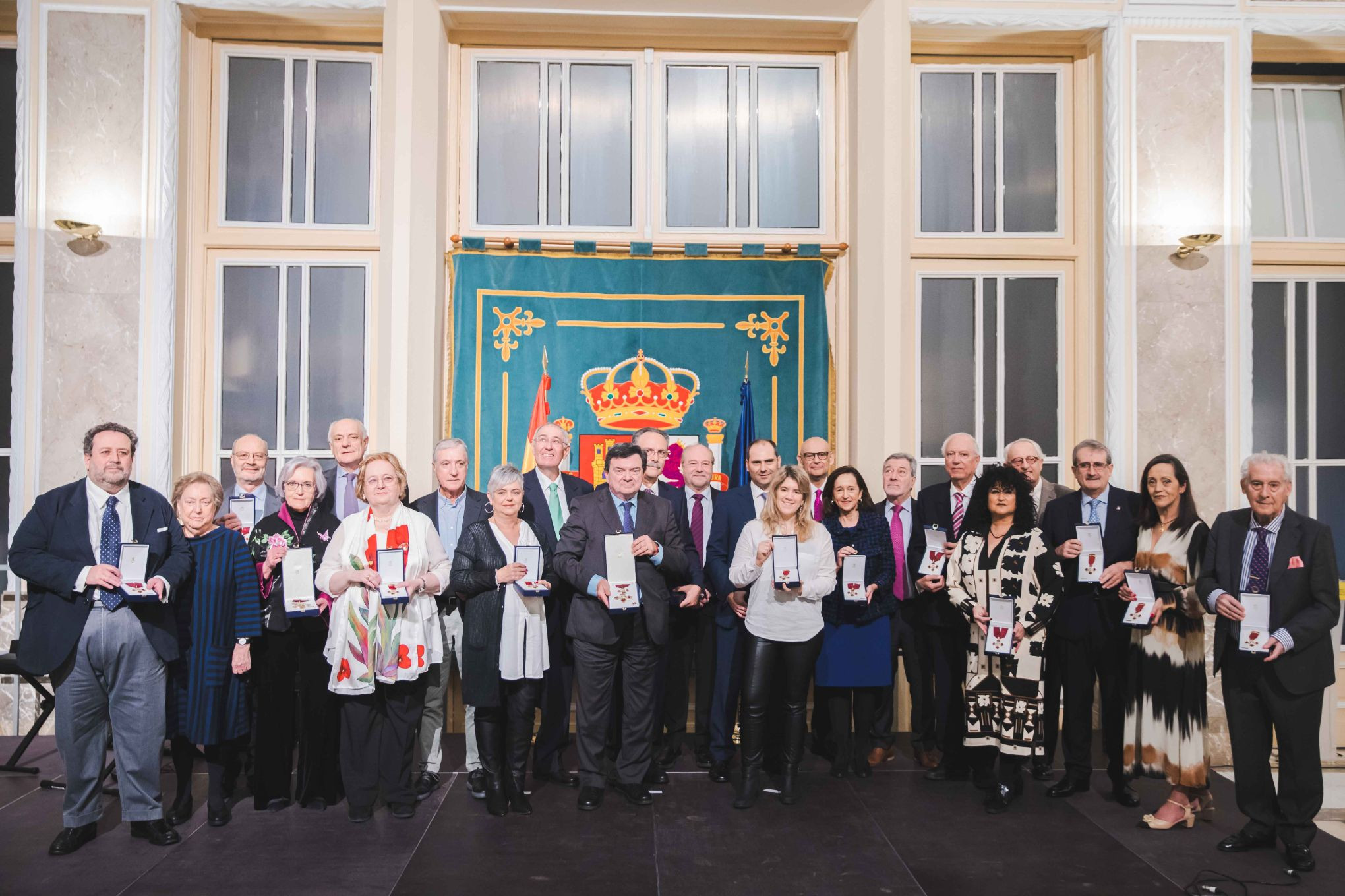 Entrega de condecoraciones de la Orden de Alfoso X El Sabio. Foto: Ministerio de Educación