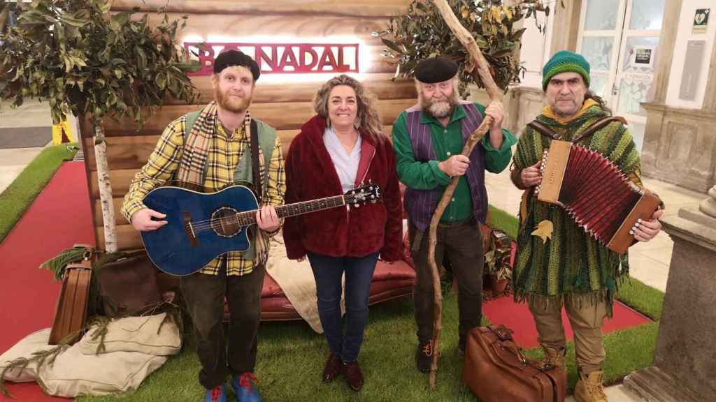 El Apalpador visita el Pazo Provincial de Pontevedra.