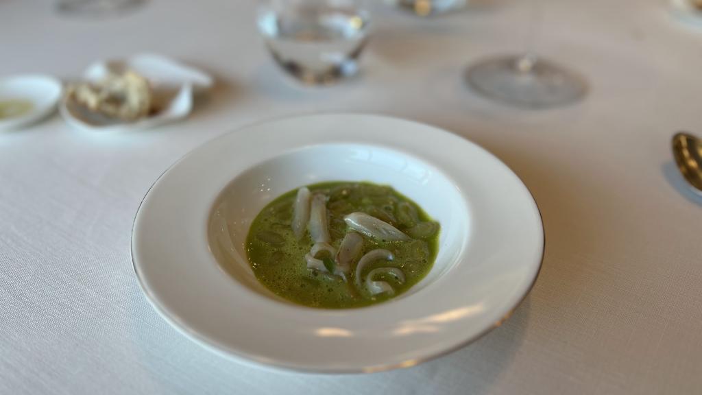 Pochas verdinas con navajas