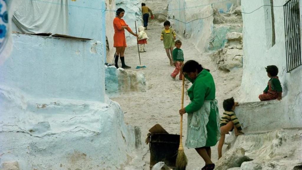 La Chanca por el fotógrafo Carlos Pérez Siquier en 1962.